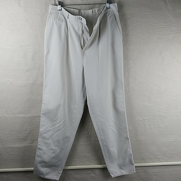 ST. John's Bay Vintage Khaki High Waisted Pant - Picture 4 of 15